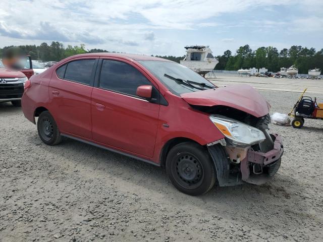  MITSUBISHI MIRAGE 2020 Бургунді