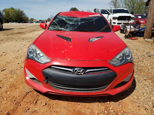  HYUNDAI GENESIS 2014 Czerwony