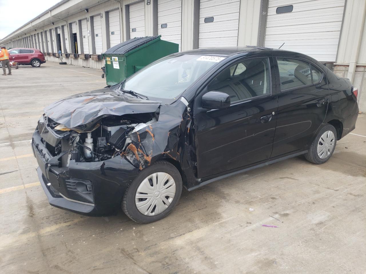 2022 Mitsubishi Mirage G4 1.2L na sprzedaż w Louisville, KY - Front End