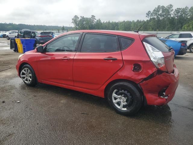  HYUNDAI ACCENT 2013 Czerwony
