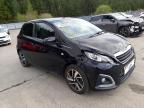 2015 PEUGEOT 108 ALLURE for sale at Copart WHITBURN