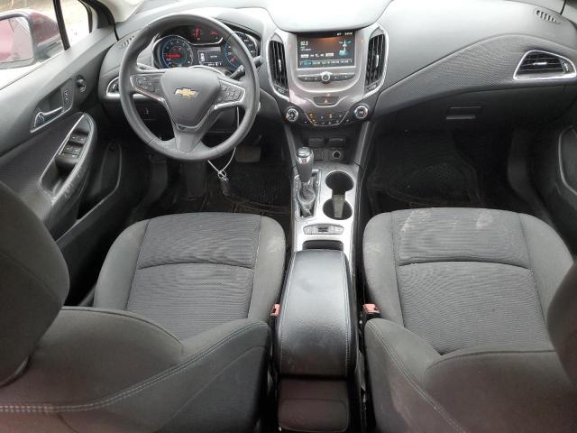 Sedans CHEVROLET CRUZE 2016 Red