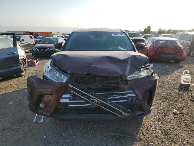 TOYOTA HIGHLANDER 2019 Burgundy
