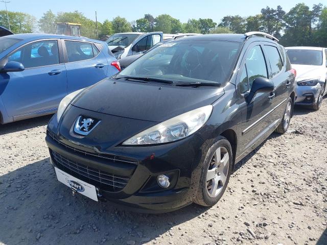 2013 PEUGEOT 207 ALLURE for sale at Copart WOLVERHAMPTON