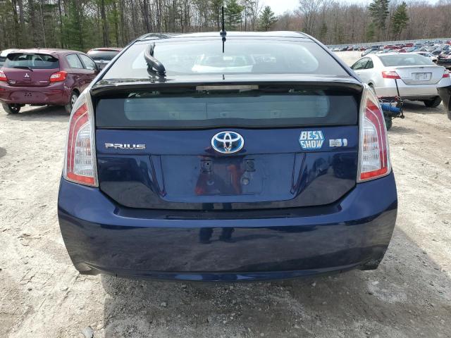Hatchbacks TOYOTA PRIUS 2013 Granatowy