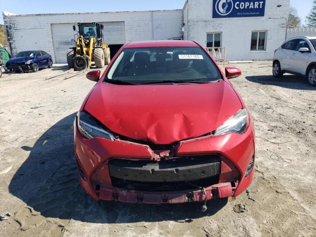  TOYOTA COROLLA 2018 Red