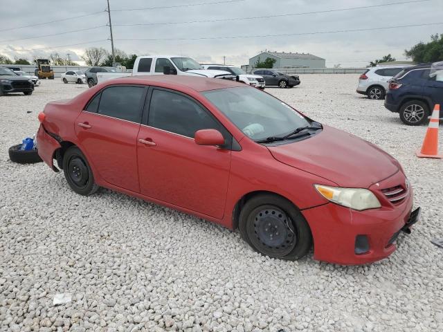  TOYOTA COROLLA 2013 Red