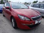 2016 PEUGEOT 308 ACTIVE for sale at Copart WOLVERHAMPTON