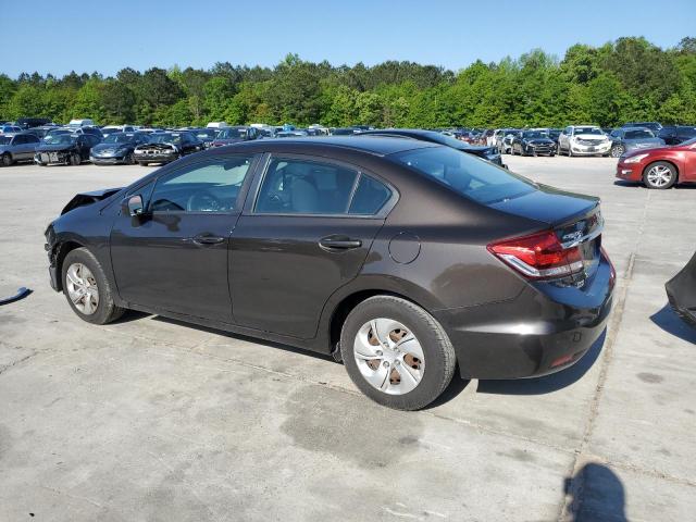 Sedans HONDA CIVIC 2014 Szary