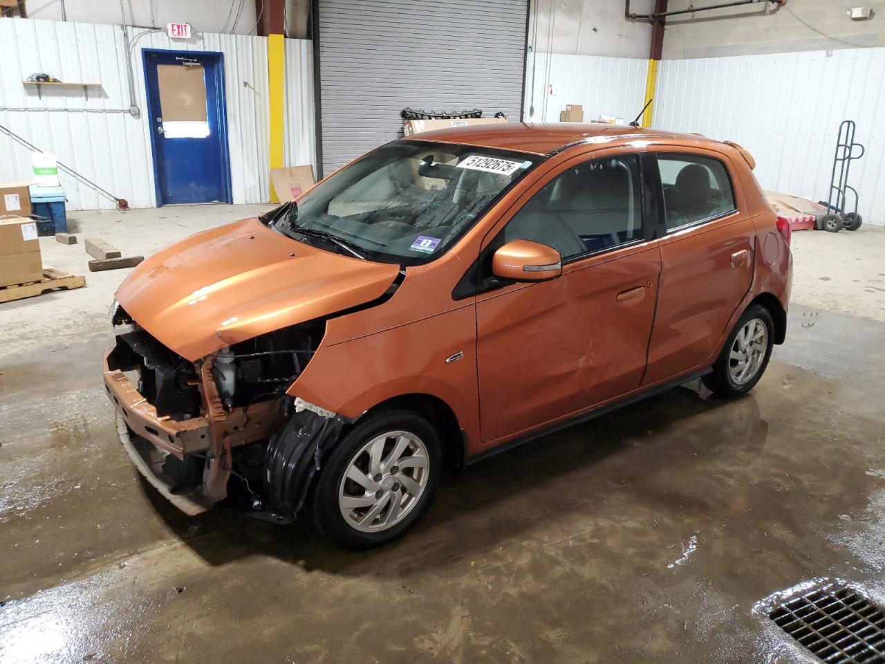2019 Mitsubishi Mirage Se zu verkaufen in Glassboro, NJ - Side
