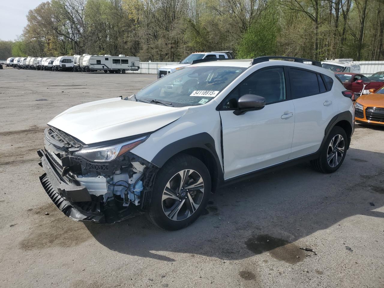 2024 SUBARU CROSSTREK WHITE VIN: JF2GUADCXRH208044