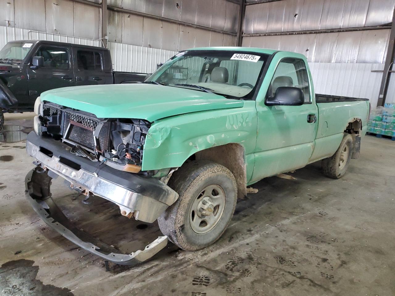 2004 Chevrolet Silverado K1500 იყიდება Des Moines-ში, IA - Front End