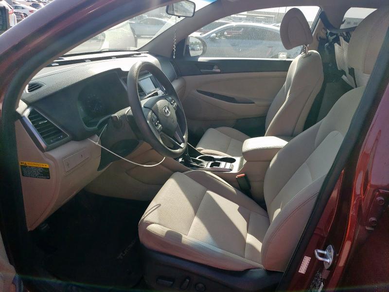  HYUNDAI TUCSON 2017 Burgundy