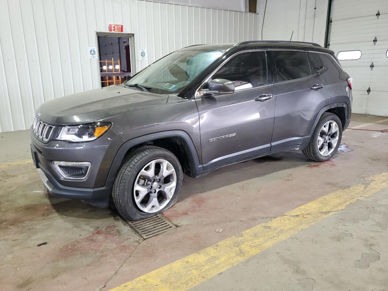 2020 Jeep Compass Limited იყიდება Marlboro-ში, NY - Undercarriage