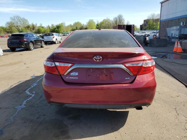  TOYOTA CAMRY 2017 Burgundy