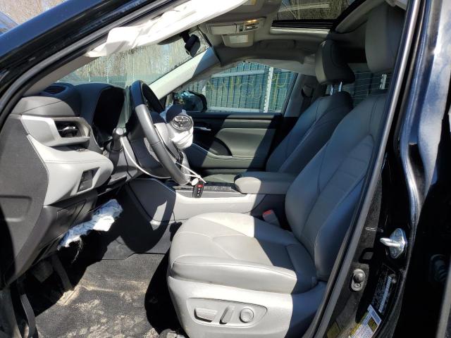  TOYOTA HIGHLANDER 2022 Blue
