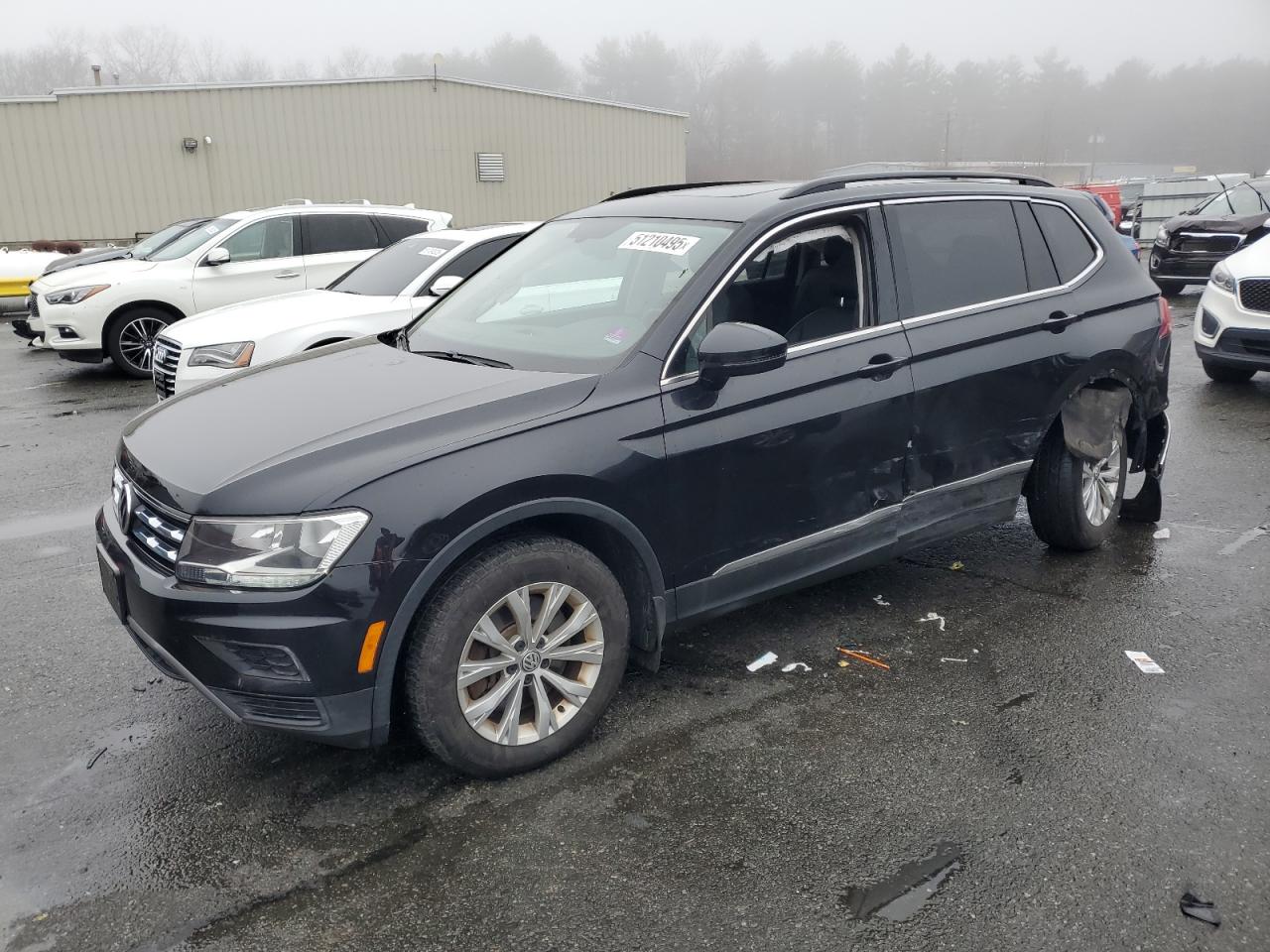2018 Volkswagen Tiguan Se for Sale in Exeter, RI - Side