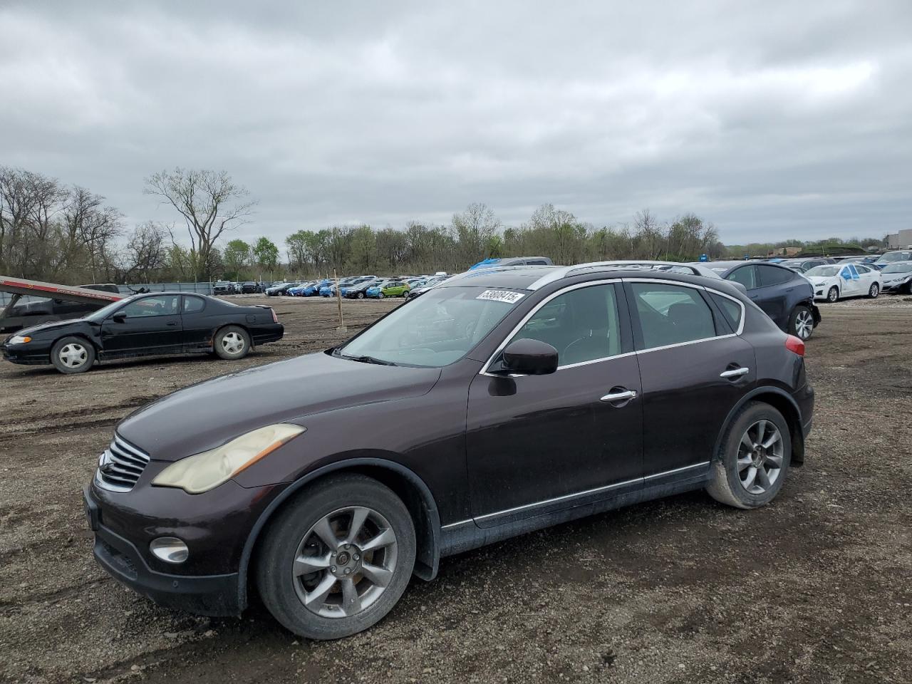 2008 Infiniti Ex35 Base იყიდება Des Moines-ში, IA - Front End