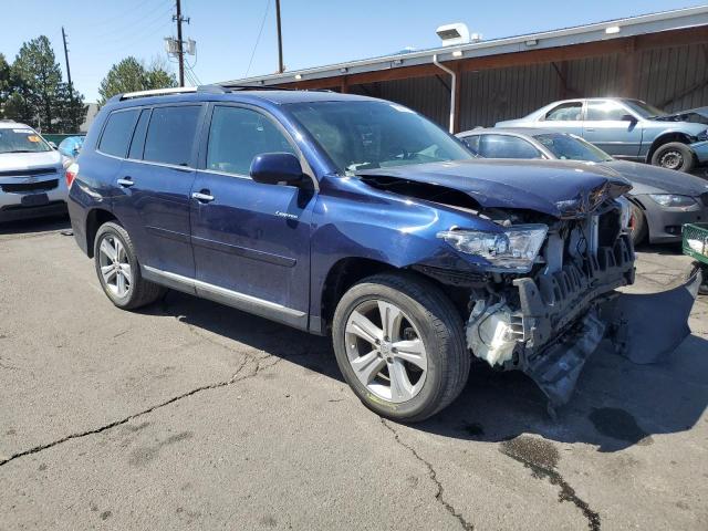  TOYOTA HIGHLANDER 2013 Синий