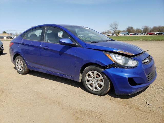  HYUNDAI ACCENT 2013 Granatowy