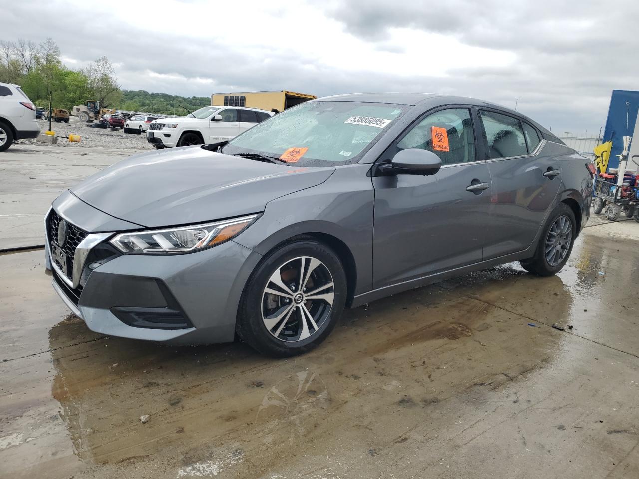 2022 Nissan Sentra Sv for Sale in Cahokia Heights, IL - Front End