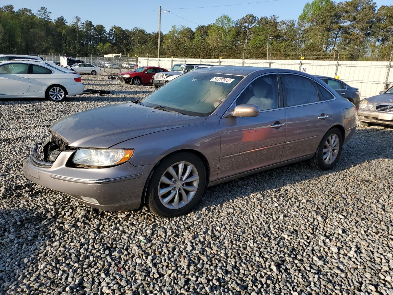 2007 Hyundai Azera Se zu verkaufen in Ellenwood, GA - Front End