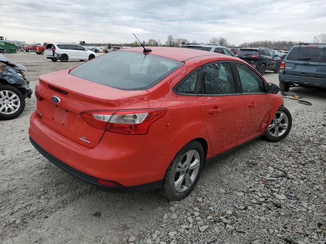  FORD FOCUS 2013 Czerwony