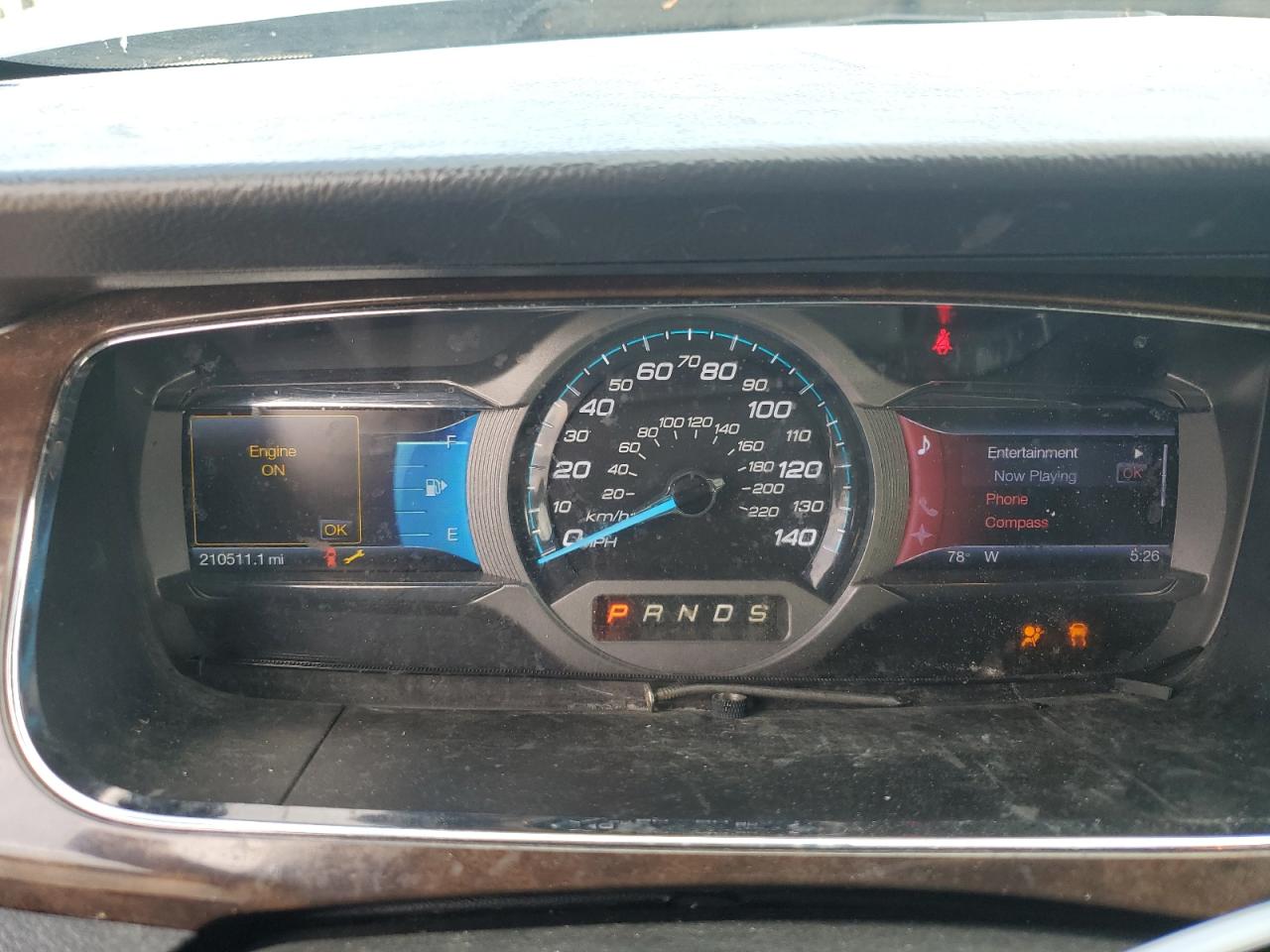2013 Ford Taurus Limited VIN: 1FAHP2F89DG199530 Lot: 51280305