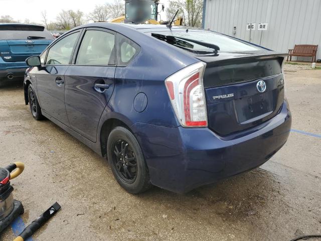  TOYOTA PRIUS 2015 Blue