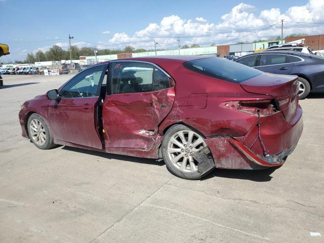  TOYOTA CAMRY 2018 Czerwony