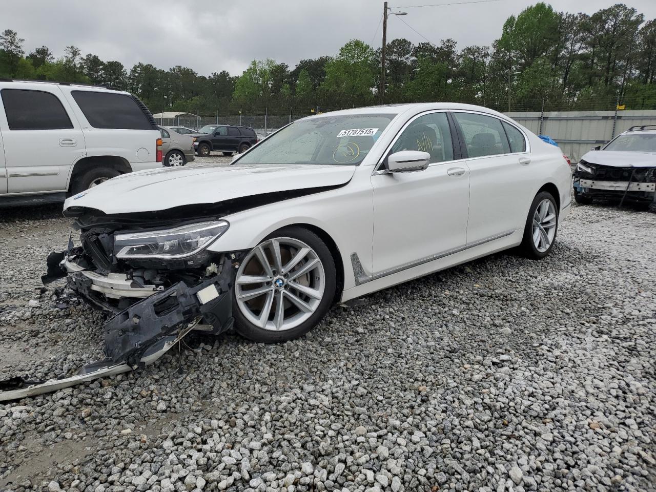 2018 Bmw 750 I продається в Ellenwood, GA - Front End
