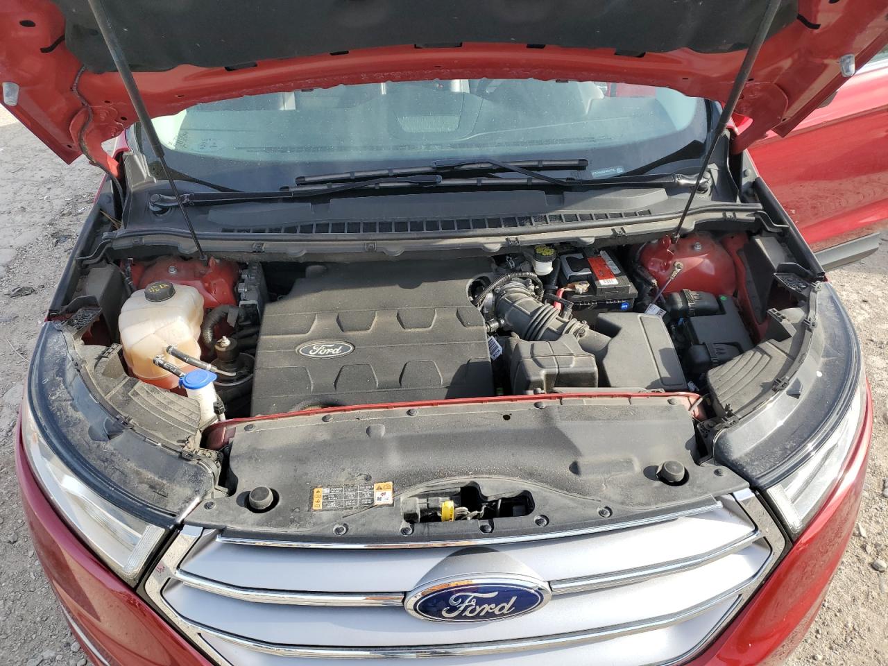 2015 Ford Edge Sel VIN: 2FMTK4J85FBC31756 Lot: 55108325
