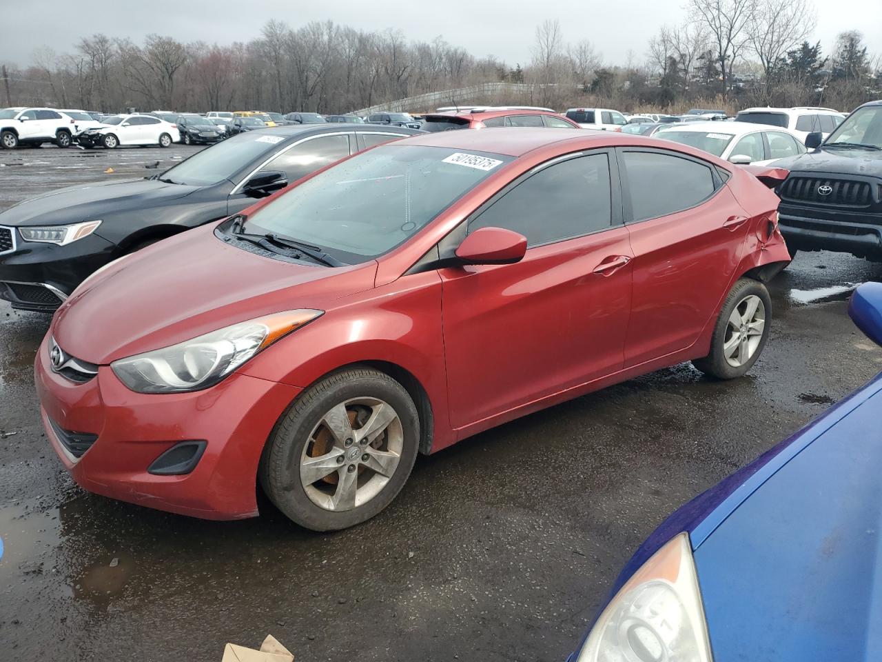 2011 Hyundai Elantra Gls zu verkaufen in New Britain, CT - Rear End