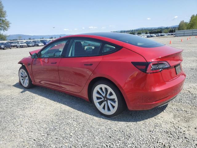  TESLA MODEL 3 2022 Czerwony