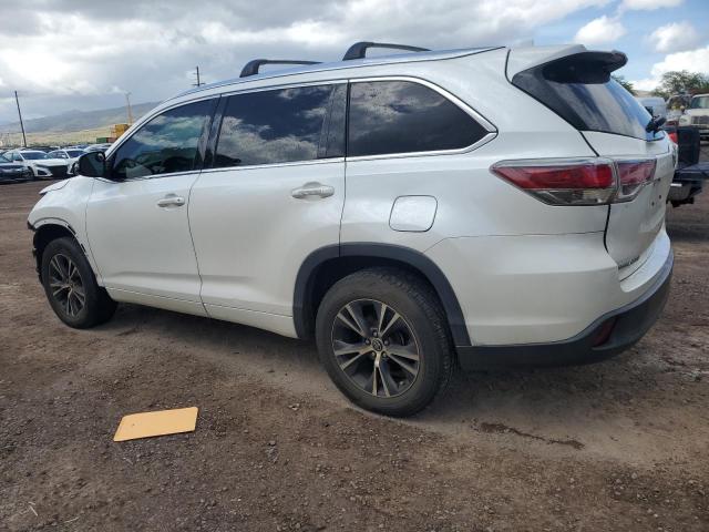  TOYOTA HIGHLANDER 2016 Белы