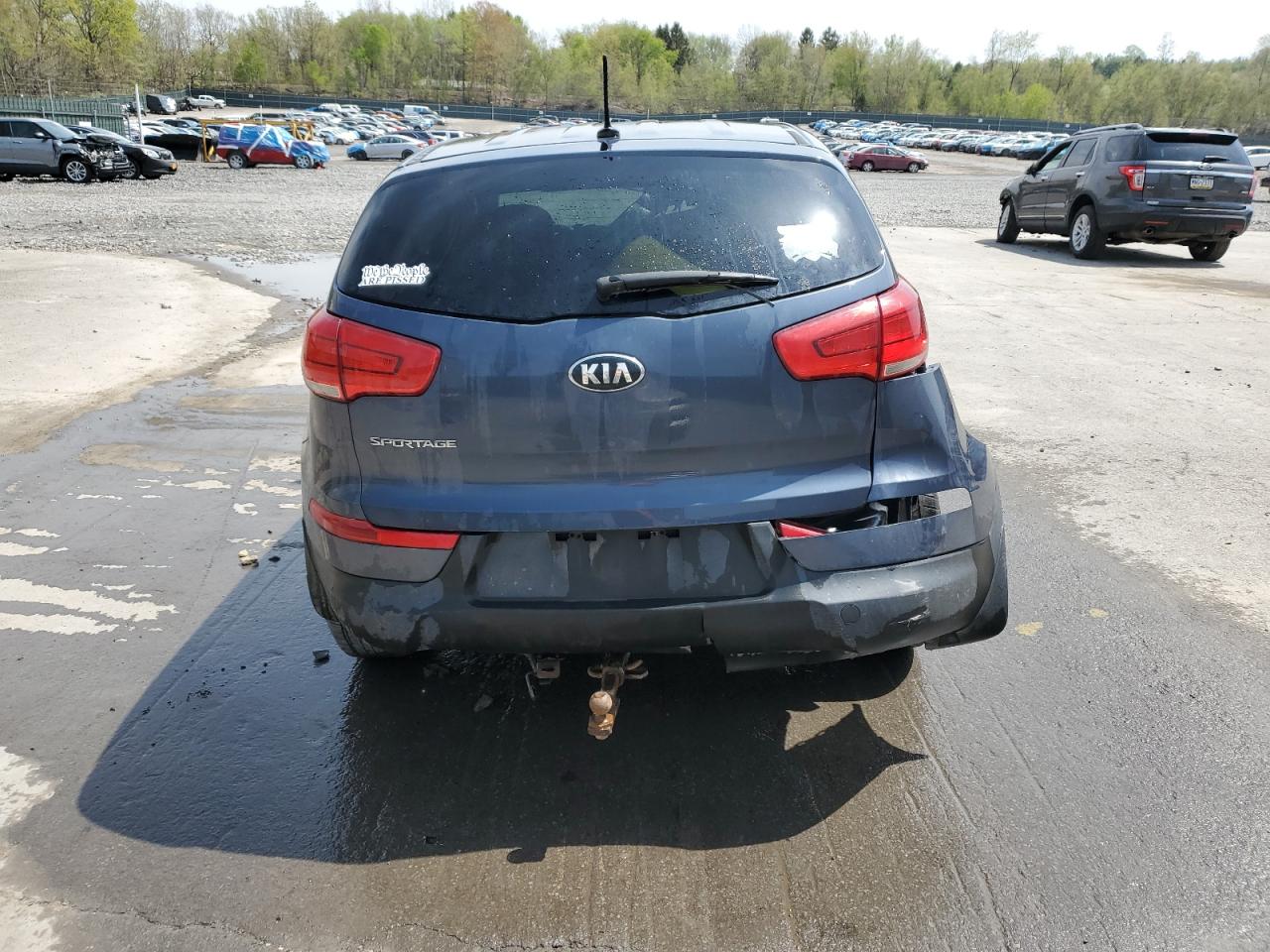 2016 Kia Sportage Lx VIN: KNDPBCACXG7862730 Lot: 54920905
