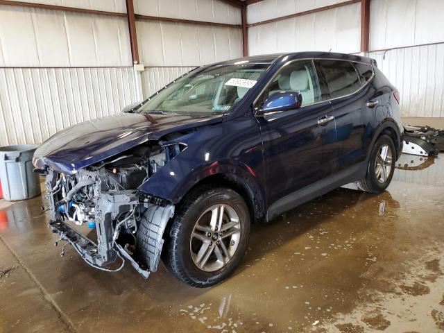  HYUNDAI SANTA FE 2018 Granatowy