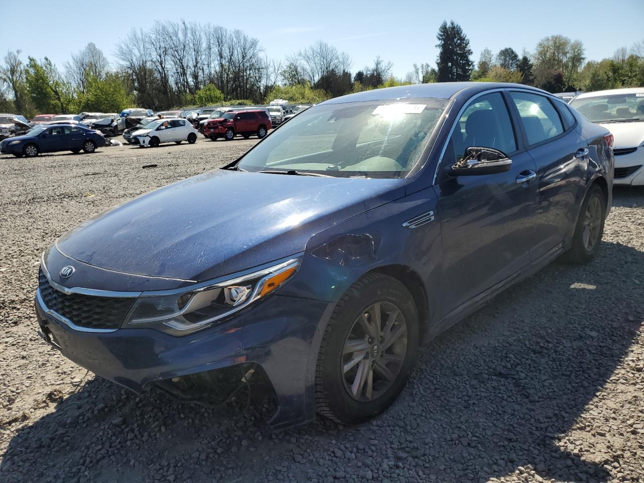 2019 Kia Optima Lx на продаже в Portland, OR - Vandalism