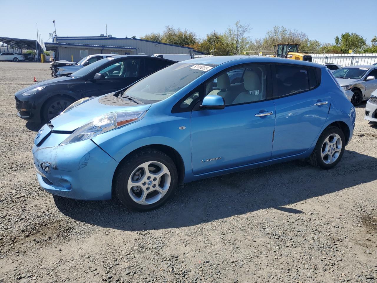 2012 Nissan Leaf Sv U на продаже в Sacramento, CA - Front End