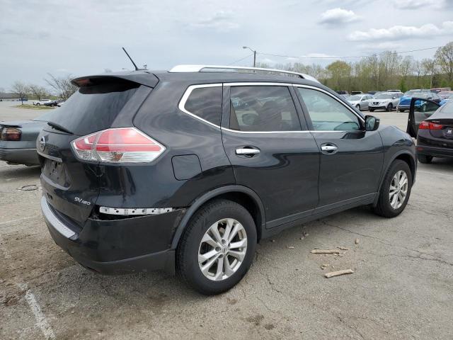  NISSAN ROGUE 2016 Black