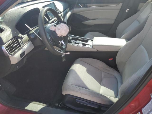  HONDA ACCORD 2019 Czerwony