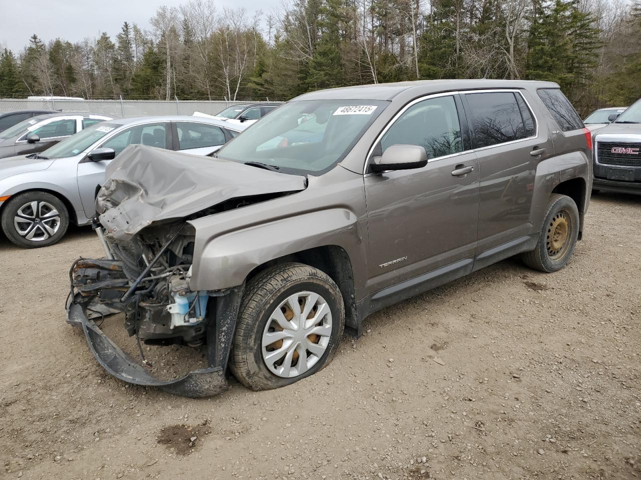 2011 Gmc Terrain Sle продається в Cookstown, ON - Front End