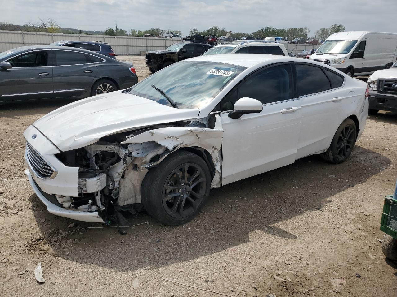2018 Ford Fusion Se на продаже в Kansas City, KS - Undercarriage