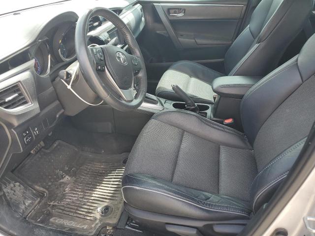  TOYOTA COROLLA 2016 Silver