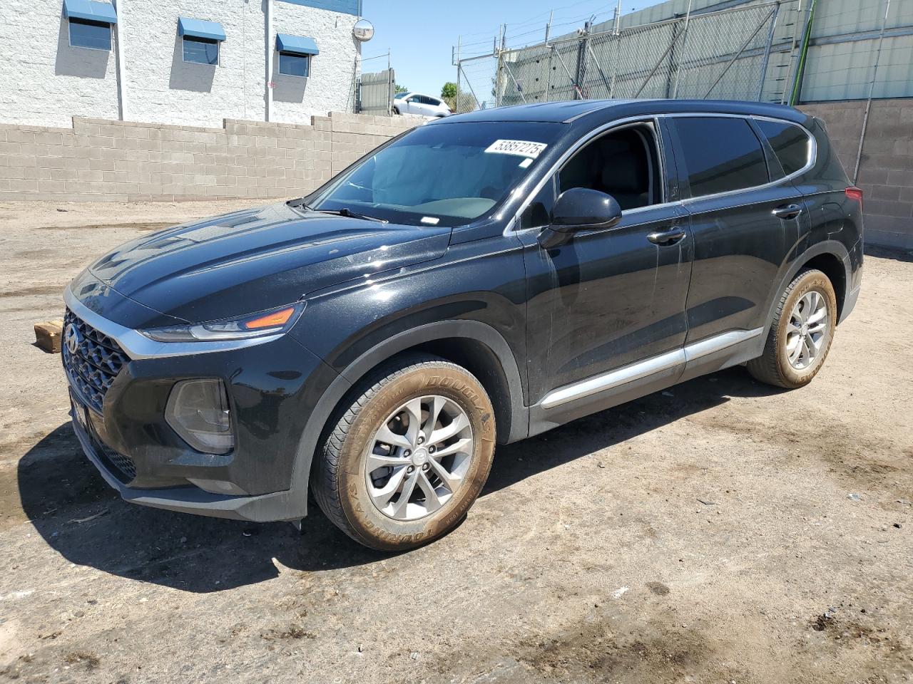 2020 Hyundai Santa Fe Sel للبيع في Albuquerque، NM - Side