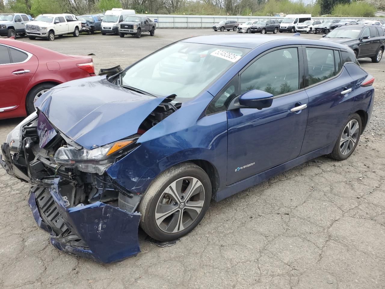 2019 Nissan Leaf S за продажба в Portland, OR - Front End