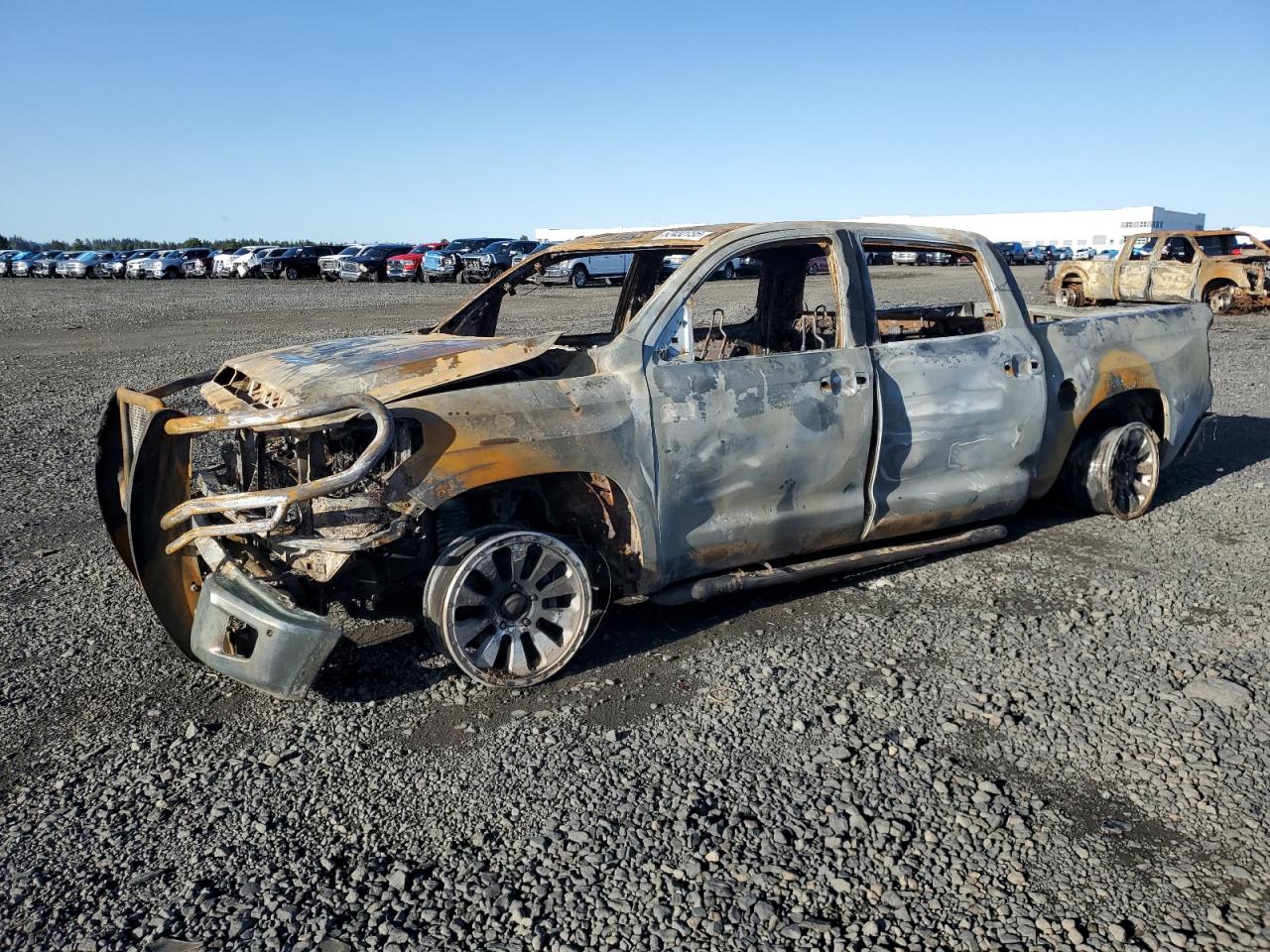 2017 Toyota Tundra Crewmax 1794 იყიდება Airway Heights-ში, WA - Burn