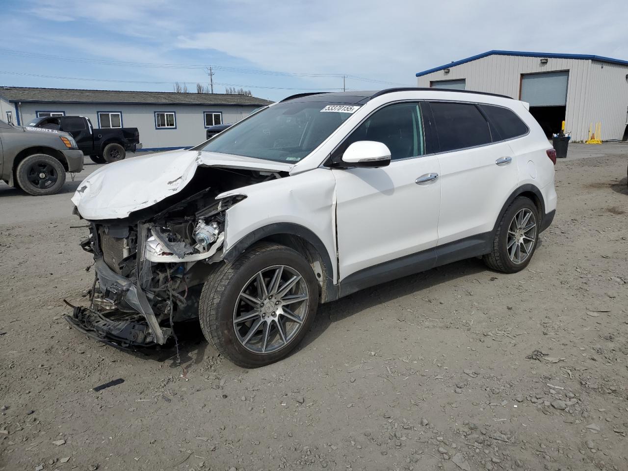 2017 Hyundai Santa Fe Se Ultimate на продаже в Airway Heights, WA - Front End