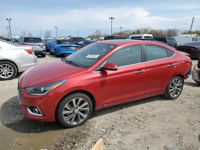  HYUNDAI ACCENT 2022 Красный