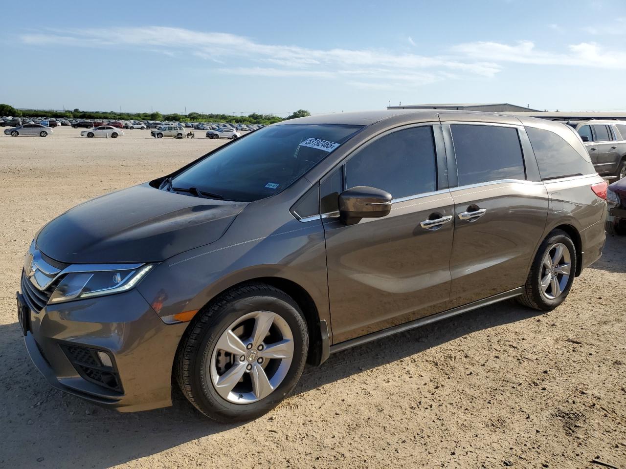 2018 Honda Odyssey Ex продається в San Antonio, TX - Hail